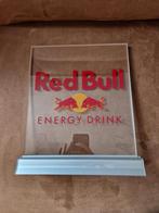 *RedBull Plexiglas reclamebord met standaard*, Reclamebord, Ophalen of Verzenden, Zo goed als nieuw