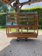 Prachtige vintage bakkersvitrine, Antiek en Kunst, Ophalen