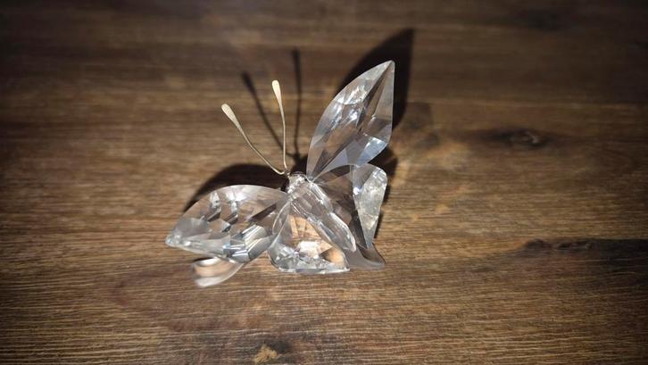 Swarovski Vlinder op Blad, Antiek en Kunst, Antiek | Glas en Kristal, Ophalen