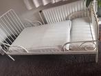 Wit ledikant met matras - peuterbed, Kinderen en Baby's, Ophalen, Gebruikt, 70 tot 85 cm, Minder dan 140 cm
