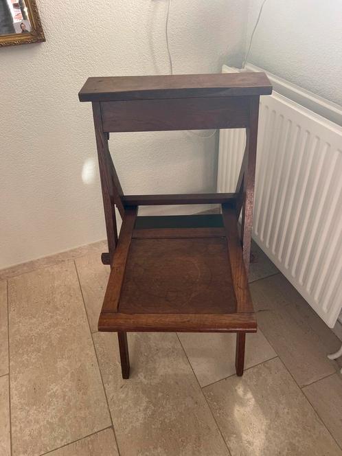 Antieke Bidstoel - Origineel Houten Design, Antiek en Kunst, Antiek | Meubels | Stoelen en Banken, Ophalen
