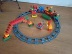 Duplo circus trein met rails., Kinderen en Baby's, Speelgoed | Duplo en Lego, Ophalen of Verzenden, Zo goed als nieuw, Duplo