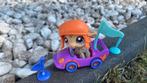 💜My littlest petshop pets on the go schaap in raceauto 💜, Verzamelen, Ophalen of Verzenden, Zo goed als nieuw