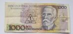 Brazilie 1000 cruzados 1989, Los biljet, Ophalen of Verzenden, Zuid-Amerika