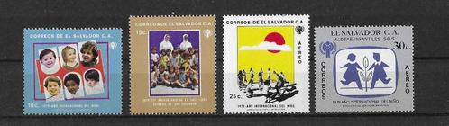 El Salvador Michel 1299-1302 postfris JAAR VH KIND, Postzegels en Munten, Postzegels | Amerika, Postfris, Midden-Amerika, Ophalen of Verzenden