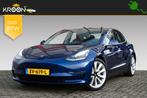 Tesla Model 3 Long Range AWD 75kWh FSD Pack (bj 2019), Auto's, Tesla, Blauw, Stoelverwarming, Hatchback, Model 3