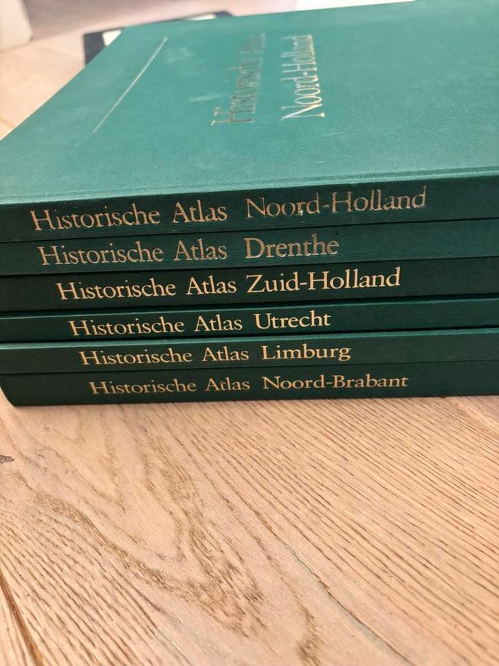 Historische atlassen, Boeken, Atlassen en Landkaarten, Zo goed als nieuw, Landkaart, Nederland, 1800 tot 2000, Ophalen of Verzenden