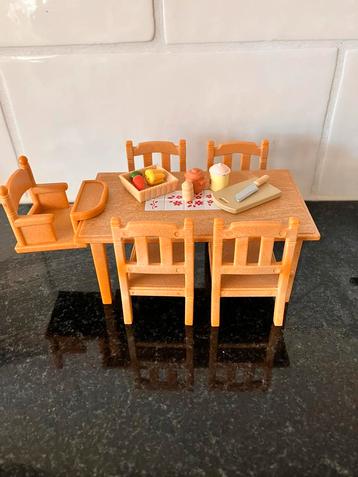 Eettafel set sylvanian families | 5 december beschikbaar voor biedingen