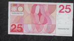 760#25 gulden biljet met vlekjes drukinkt, Ophalen of Verzenden, 25 gulden
