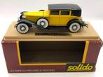 Solido 80 Cord L29 1929 geel -GOED- M15, Hobby en Vrije tijd, Modelauto's | 1:43, Gebruikt, Auto, Solido, Ophalen of Verzenden