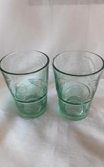 BACARDI MOJITO glazen, groen, groot ((#27), Verzamelen, Glas en Borrelglaasjes, Ophalen of Verzenden, Zo goed als nieuw, Borrel- of Shotglas