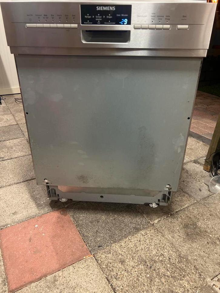 Siemens Vaatwasser - Half Geïntegreerd - Goed Werkend, Witgoed en Apparatuur, Vaatwasmachines, Gebruikt, Inbouw, 85 tot 90 cm