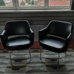Vintage "Deauville" Airborne fauteuil, Huis en Inrichting, Ophalen, Gebruikt, Twee, Zwart