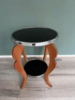 Vintage rooktafeltje/ bijzettafeltje in goede staat, Antiek en Kunst, Ophalen