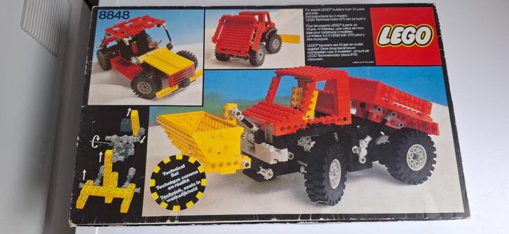 Lego set 8848, Werkvoertuig, Kinderen en Baby's, Speelgoed | Duplo en Lego, Gebruikt, Lego, Complete set, Ophalen of Verzenden