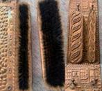 Vintage koperslagers werk kledingbostel hang set, Ophalen of Verzenden, Koper