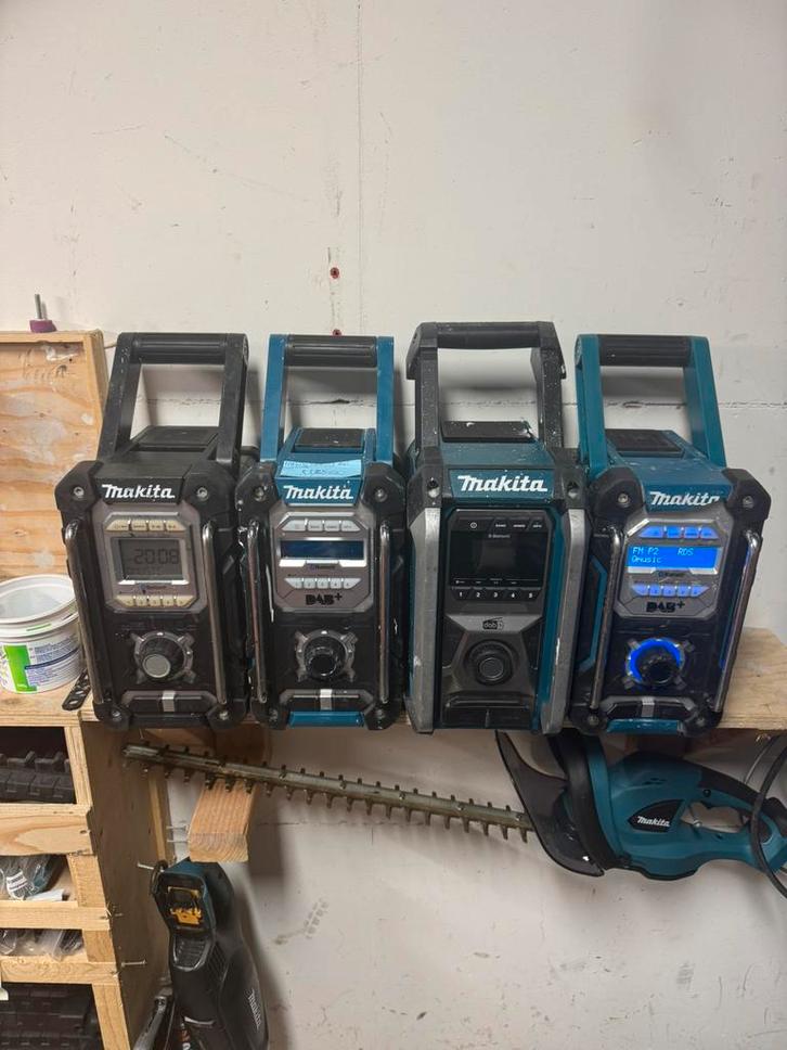 Makita bouwradio’s/radio’s, Audio, Tv en Foto, Radio's, Zo goed als nieuw, Bouwradio, Ophalen of Verzenden