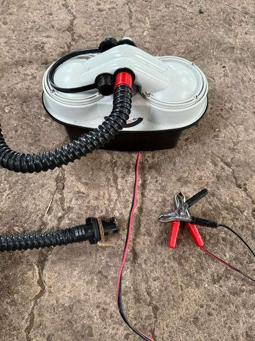 12V elektrische luchtpomp voor rib rubberboot sup board, Caravans en Kamperen, Luchtpompen, Verzenden