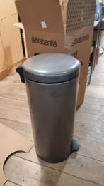 Brabantia NewIcon Prullenbak, Ophalen, Zo goed als nieuw, Rvs, 50 tot 75 cm