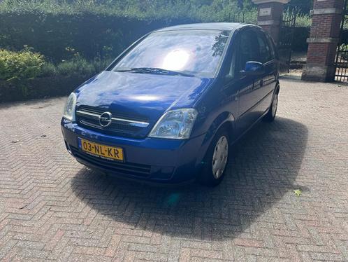 Opel Meriva 1.6 16V 2003 Blauw, Auto's, Opel, Bedrijf, Meriva, ABS, Airbags, Airconditioning, Apple Carplay, Boordcomputer, Centrale vergrendeling
