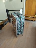 Opklapbaar bed, Huis en Inrichting, Ophalen, Gebruikt, Eenpersoons, Bruin
