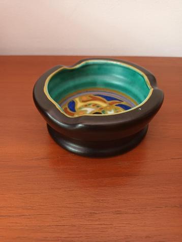 Plateel/ Asbak/ Huizen/ Vintage beschikbaar voor biedingen
