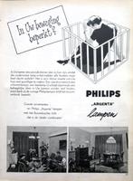 9 vintage advertenties reclames Philips lampen 50-81 lamp, Verzamelen, Merken en Reclamevoorwerpen, Ophalen of Verzenden, Gebruikt