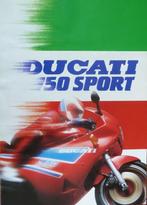 Folder DUCATI 750 Sport 1989, Motoren, Ophalen of Verzenden, Ducati