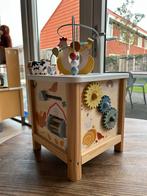 Houten activiteitenkubus thema boerderij, Ophalen, Gebruikt, Overige typen