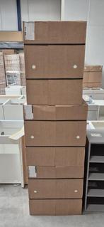 Bruynzeel Outlet ruimt op! Nu 3 bovenkasten *Nieuw* in doos, Ophalen, Wit, Nieuw, 50 tot 100 cm