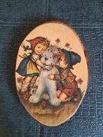 Wanddecoratie op houten., Ophalen of Verzenden, Gebruikt