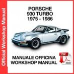 Porsche 911 Turbo (930) 1976-1984 workshop manual PDF op DVD, Auto diversen, Verzenden