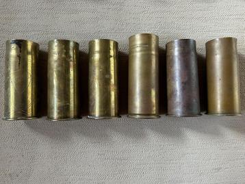 wo1 - Duitse & Franse 37mm patronen - LEEG beschikbaar voor biedingen
