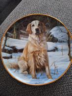 Wandbord Golden Retriever - John Trickett, Antiek en Kunst, Ophalen of Verzenden