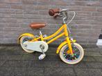 bobbin kinderfiets geel, Fietsen en Brommers, Fietsen | Kinderfietsjes, Ophalen, Zijwieltjes, Gebruikt, Bobbin
