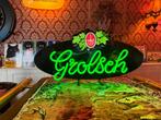 Grolsch neon reclame lichtbak café, Ophalen, Zo goed als nieuw, Lichtbak of (neon) lamp