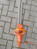 heggenschaar electrisch , werkt naar behoren , zie ook, Tuin en Terras, Heggenscharen, Ophalen of Verzenden, Gebruikt, Elektrisch