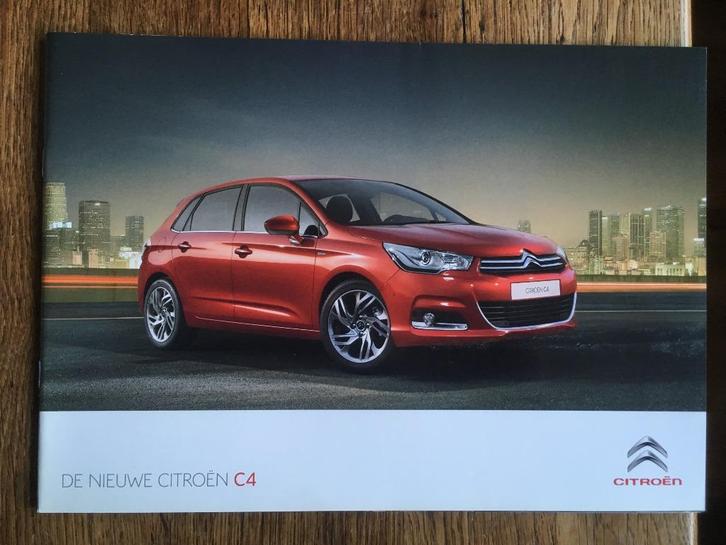 Citroen C4, Boeken, Auto's | Folders en Tijdschriften, Nieuw, Citroën, Ophalen of Verzenden