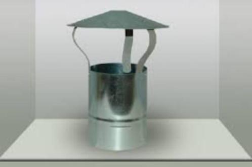 Regenkap, H trekkap van Ø 110, 120, 130 en 150 mm, Tuin en Terras, Tuinhaarden, Nieuw, Ophalen of Verzenden