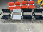 mart stam breuer bauhaus buisframe stoel zwart grijs leer, Ophalen, Gebruikt, Zwart, Metaal