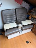 Fokker 100 Business Class Stoelen - uniek-, Huis en Inrichting, Stoelen, Ophalen, Gebruikt, Twee