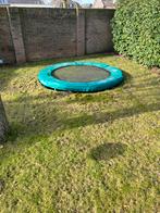 Gratis Trampoline 2,40 meter doorsnee, Kinderen en Baby's, Speelgoed | Buiten | Trampolines, Ophalen, Gebruikt
