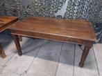 Tafel Eettafel Salontafel Koloniaal 3 stuks authentiek, Antiek en Kunst, Curiosa en Brocante, Ophalen