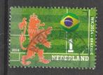 251 R --3196 WK voetbal 2014 Brazilié, Postzegels en Munten, Verzenden, Na 1940, Gestempeld