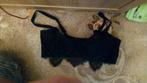 Nieuwe victoria Secret zwart Kant push up BH 80C 36C, Vicoria Secret, Verzenden, Zwart, BH