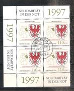 BRD 1941 blok van 4 e.a. blokken, Ophalen of Verzenden, BRD, Gestempeld