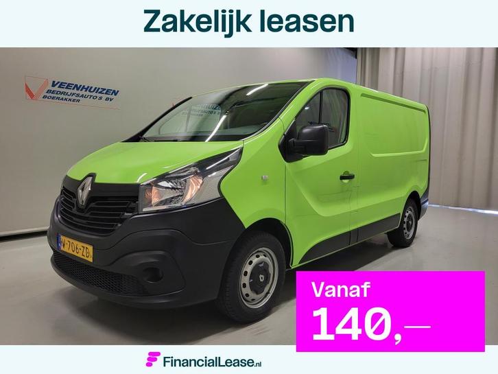 Renault Trafic 1.6dCi Trekhaak Inrichting Euro 6!, Auto's, Bestelauto's, Bedrijf, Lease, Financial lease, Airbags, Airconditioning