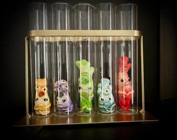 Monstertjes Zee Anemoon dier monster handgemaakt buisjes pop beschikbaar voor biedingen