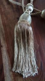 nieuwe goudkleurige kwasten voor om gordijnen, Huis en Inrichting, Ophalen of Verzenden, Nieuw, Minder dan 50 cm, Minder dan 100 cm