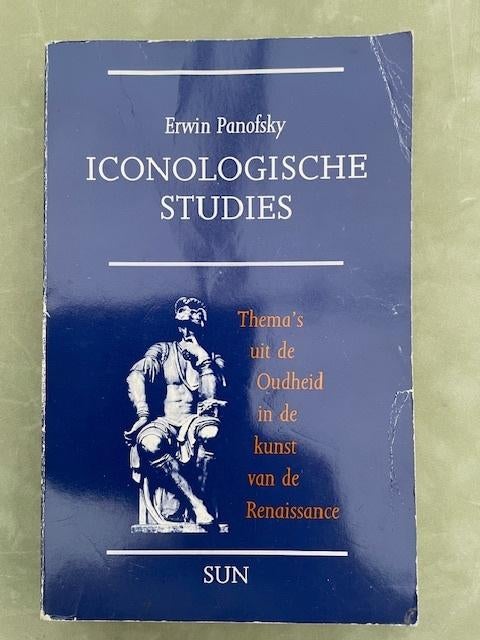 Iconologische studies  Erwin Panofsky, Ophalen of Verzenden, Zo goed als nieuw, Overige onderwerpen